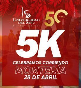 Maratón Unisinú 50 años de Historia 5k