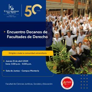 Encuentro Decanos de Facultades de Derecho