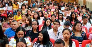 Estudiantes de Ciencias de la Salud en inducción